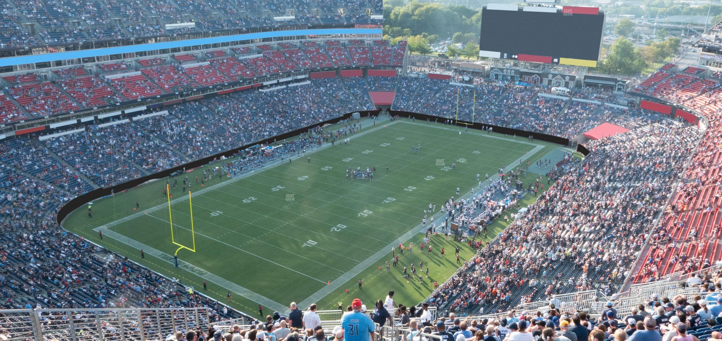 Nissan Stadium - Section Upper 321 Seat View