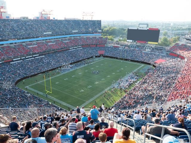 Nissan Stadium - Section Upper 321 Seat View