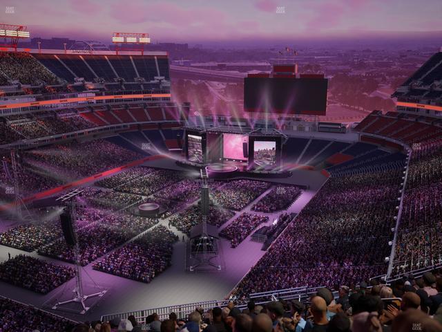 Nissan Stadium - Section Upper 321 Seat View