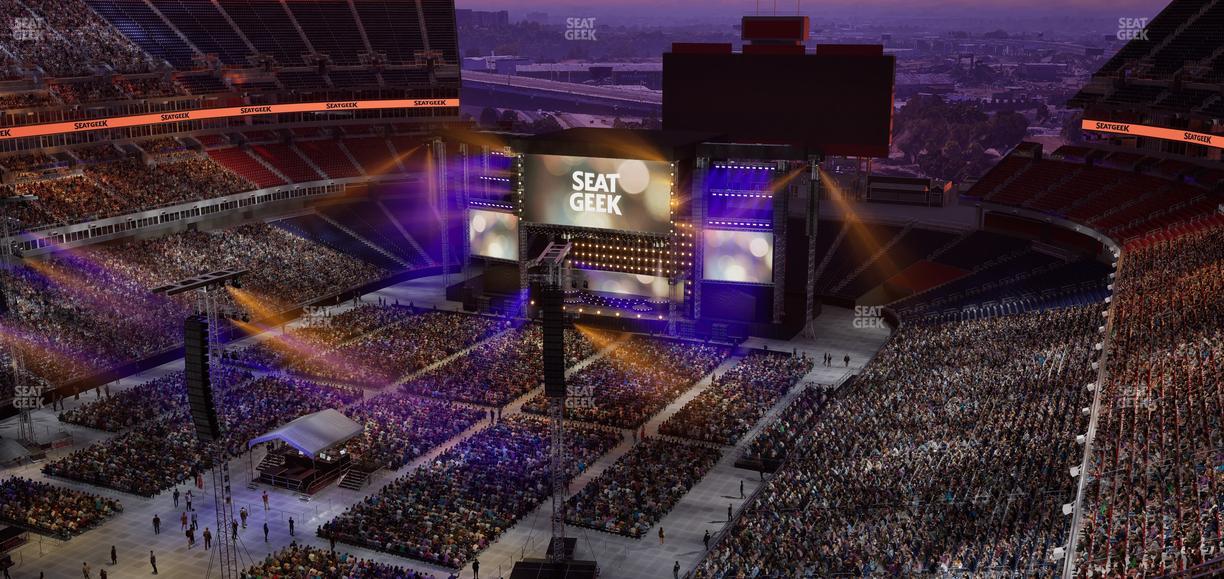 Nissan Stadium - Section Upper 321 Seat View