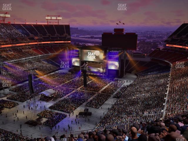 Nissan Stadium - Section Upper 321 Seat View