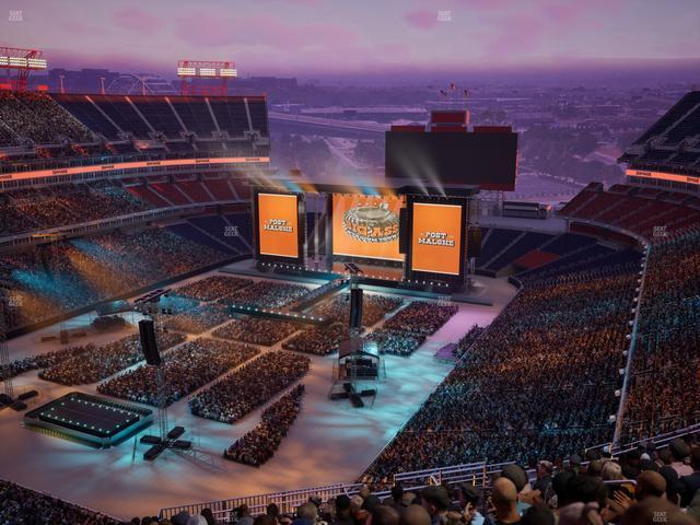 Nissan Stadium - Section Upper 321 Seat View