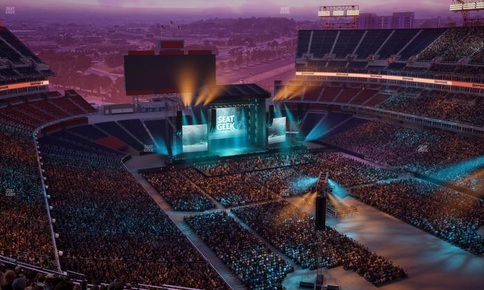 Nissan Stadium - Section Upper 326 Seat View