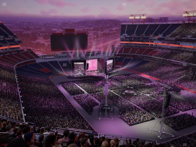 Nissan Stadium - Section Upper 326 Seat View