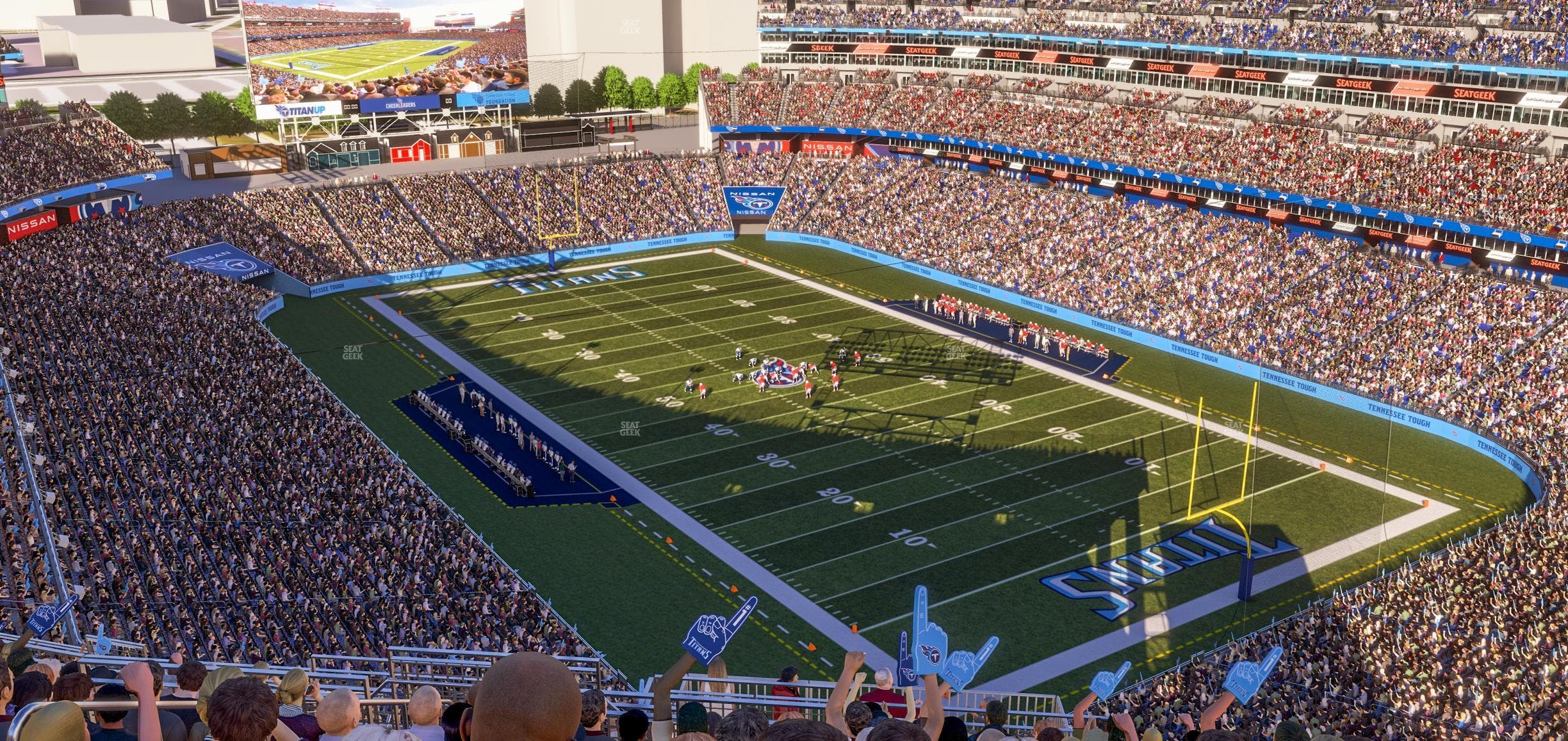 Nissan Stadium - Section Upper 326 Seat View