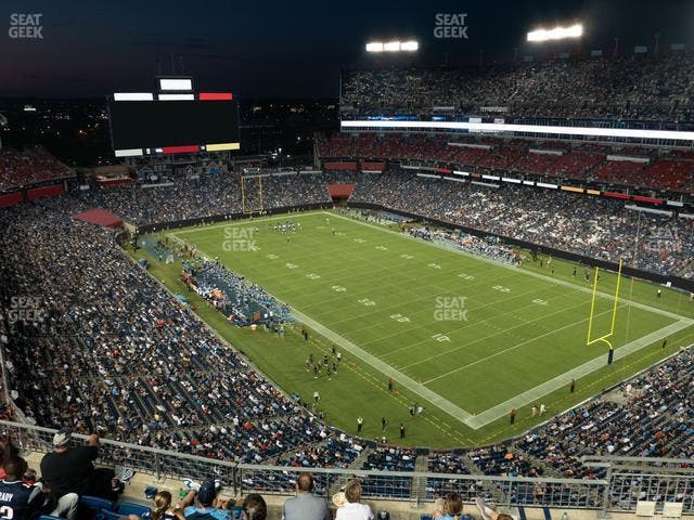 Nissan Stadium - Section Upper 327 Seat View