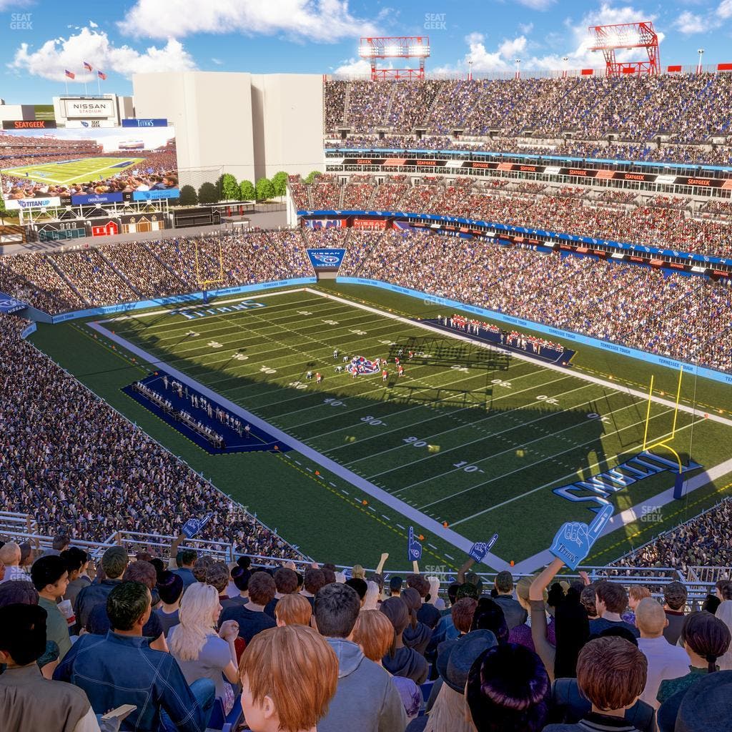 Nissan Stadium - Section Upper 327 Seat View