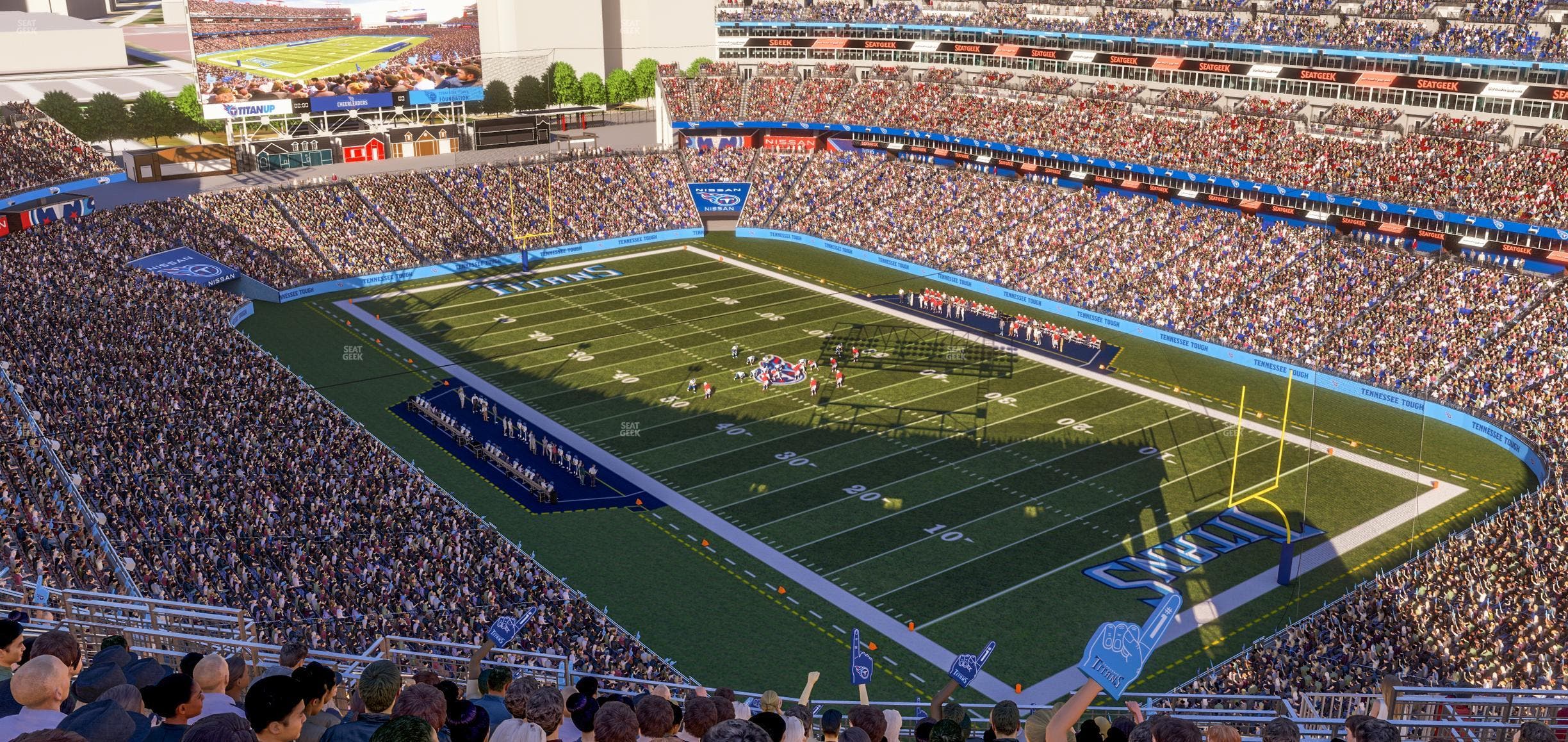 Nissan Stadium - Section Upper 327 Seat View