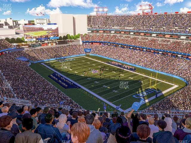 Nissan Stadium - Section Upper 327 Seat View