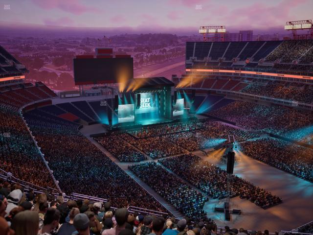 Nissan Stadium - Section Upper 327 Seat View