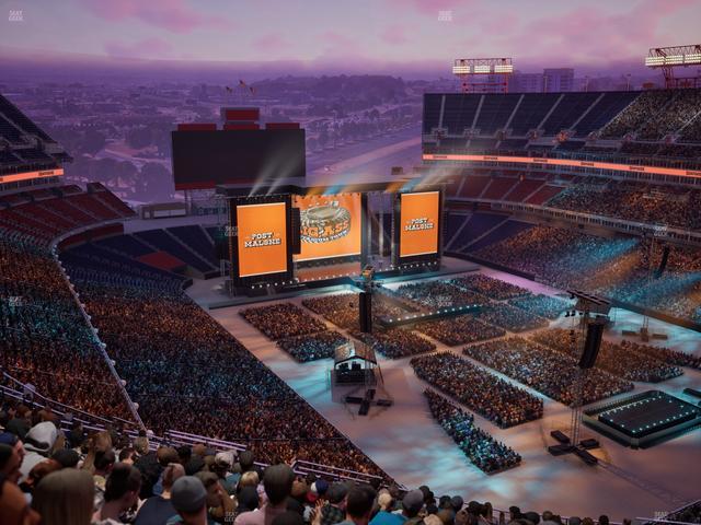Nissan Stadium - Section Upper 327 Seat View