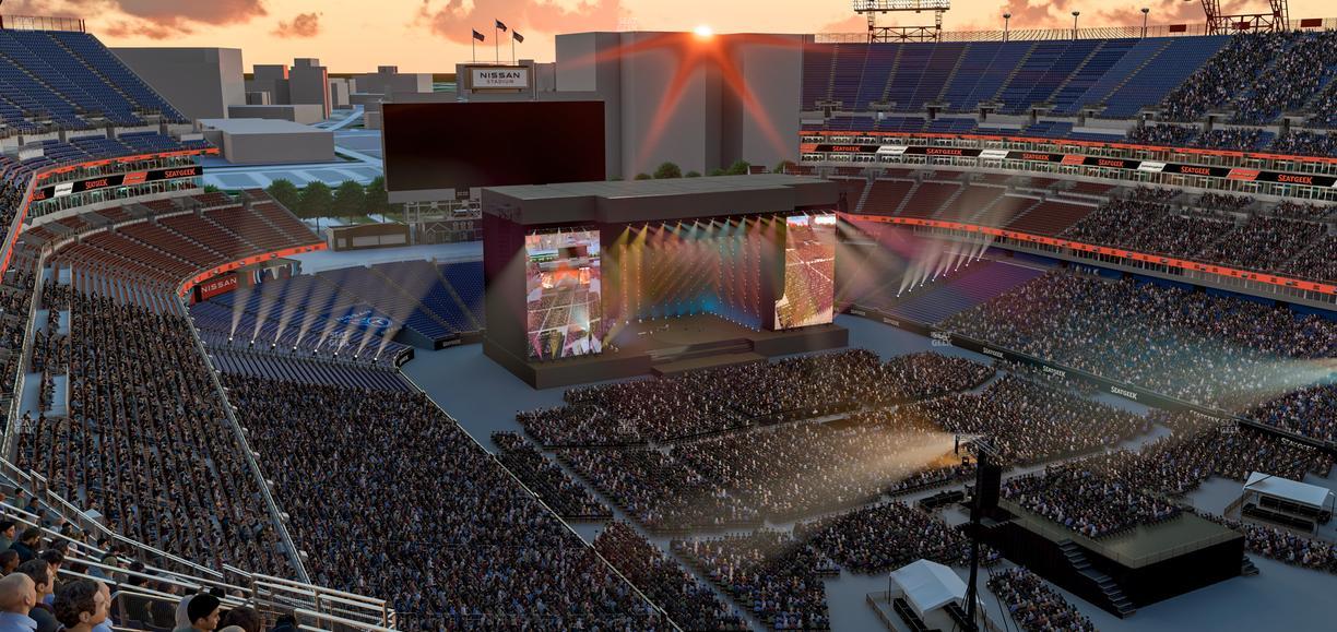 Nissan Stadium - Section Upper 327 Seat View