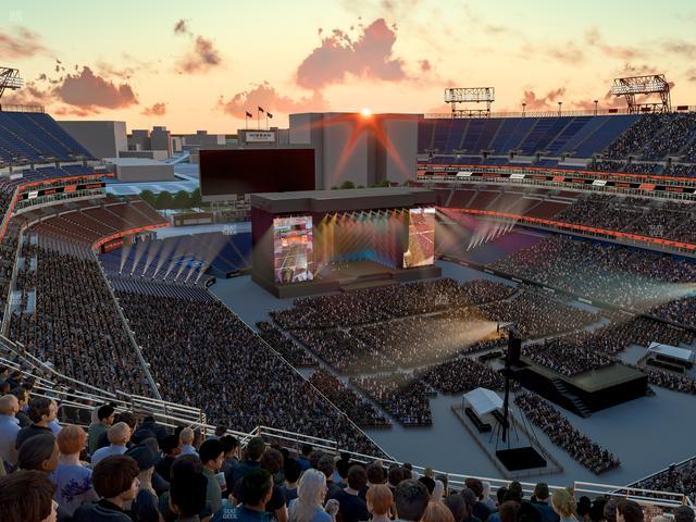 Nissan Stadium - Section Upper 327 Seat View