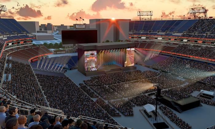 Nissan Stadium - Section Upper 327 Seat View