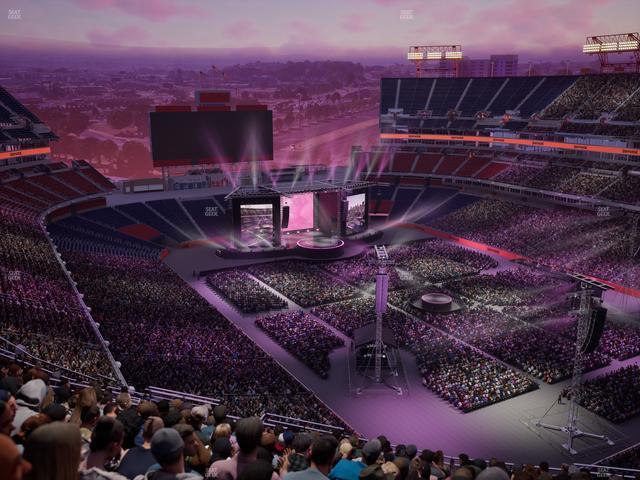 Nissan Stadium - Section Upper 327 Seat View