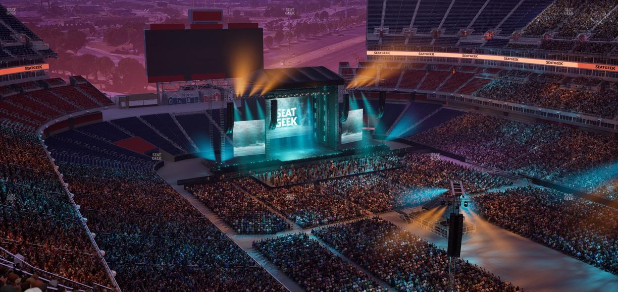 Nissan Stadium - Section Upper 327 Seat View