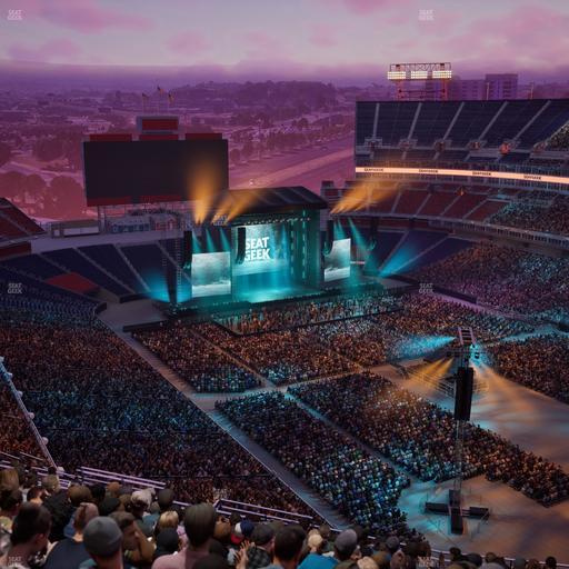 Nissan Stadium - Section Upper 327 Seat View