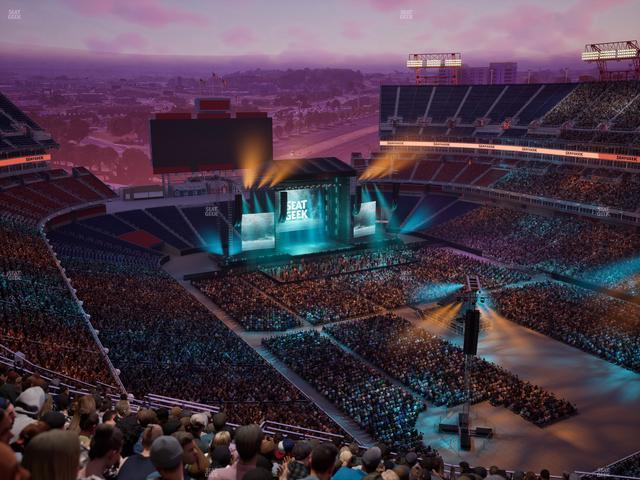 Nissan Stadium - Section Upper 327 Seat View