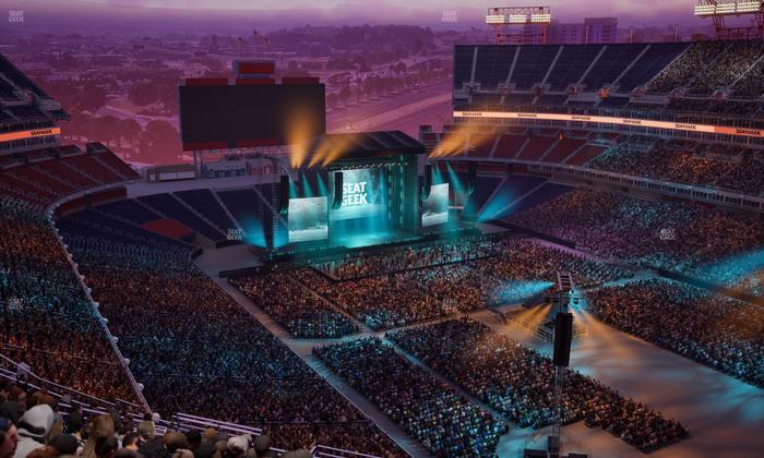 Nissan Stadium - Section Upper 327 Seat View