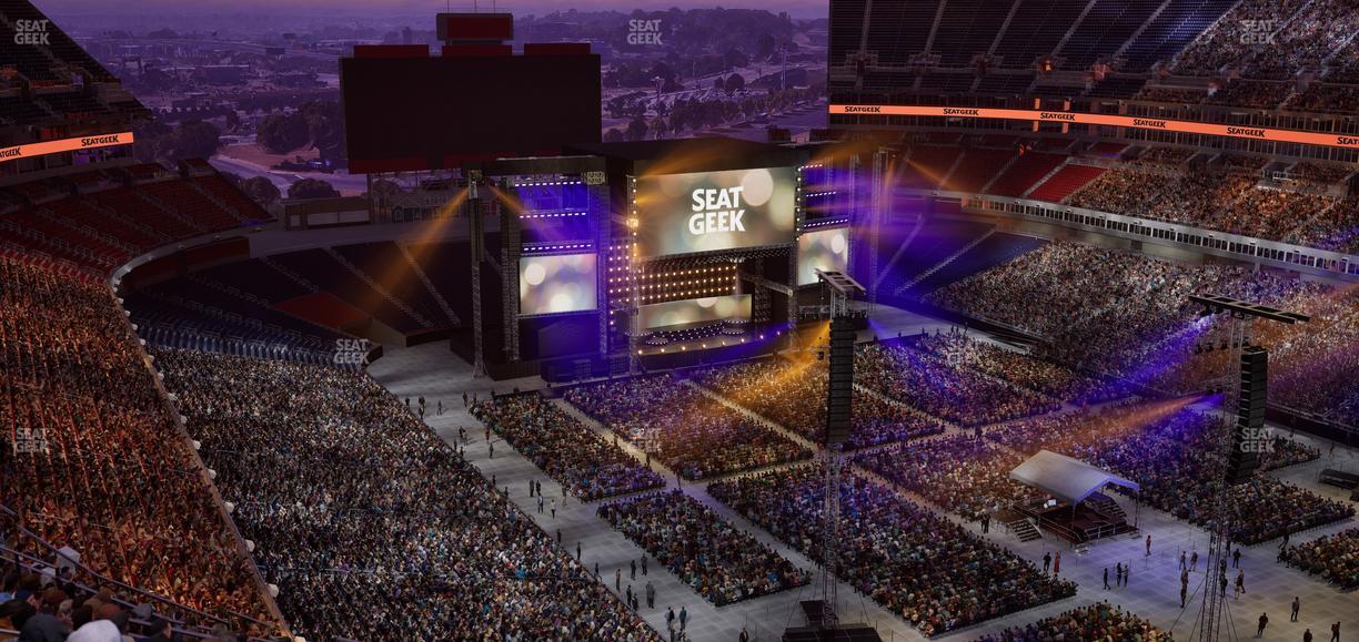 Nissan Stadium - Section Upper 327 Seat View