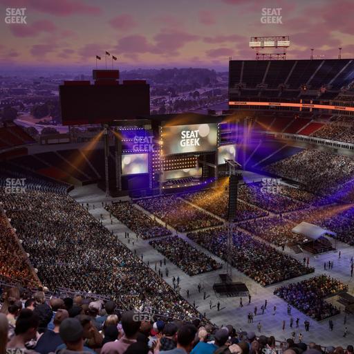 Nissan Stadium - Section Upper 327 Seat View