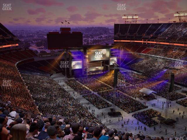 Nissan Stadium - Section Upper 327 Seat View