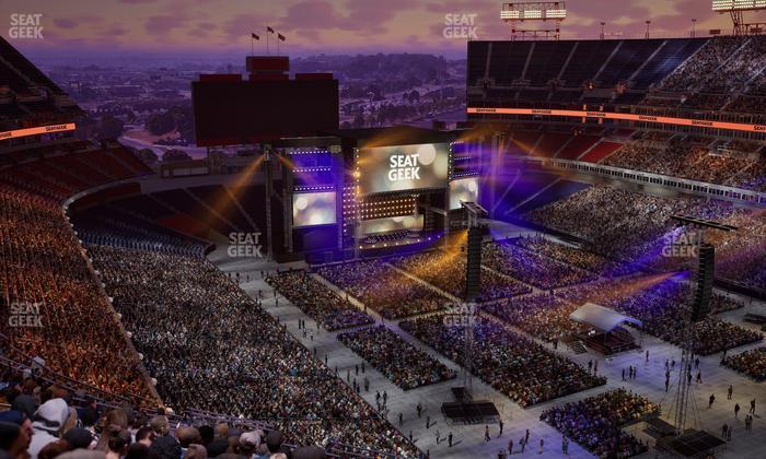 Nissan Stadium - Section Upper 327 Seat View