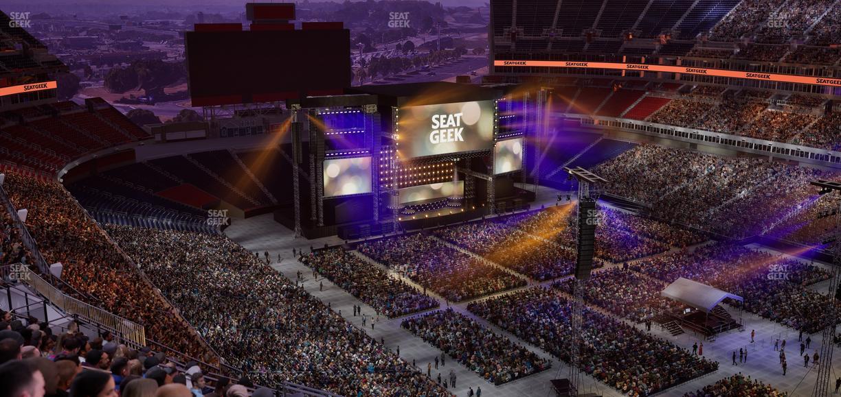 Nissan Stadium - Section Upper 328 Seat View