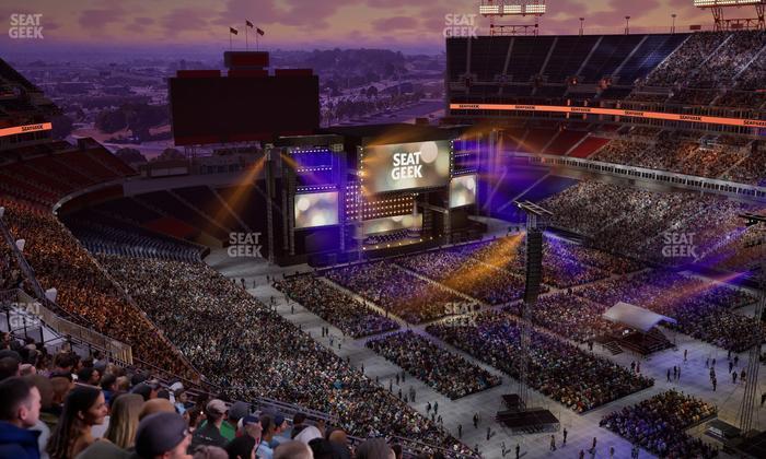 Nissan Stadium - Section Upper 328 Seat View