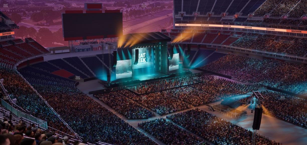 Nissan Stadium - Section Upper 328 Seat View