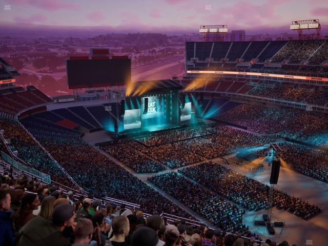 Nissan Stadium - Section Upper 328 Seat View
