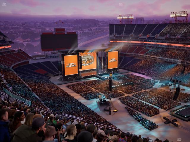 Nissan Stadium - Section Upper 328 Seat View