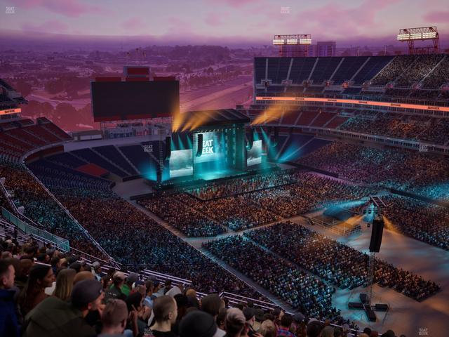 Nissan Stadium - Section Upper 328 Seat View