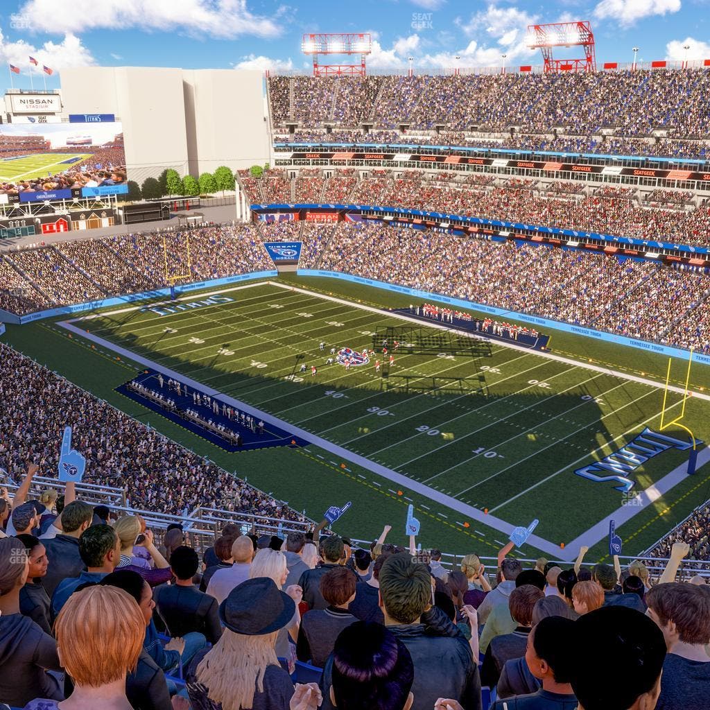 Nissan Stadium - Section Upper 328 Seat View