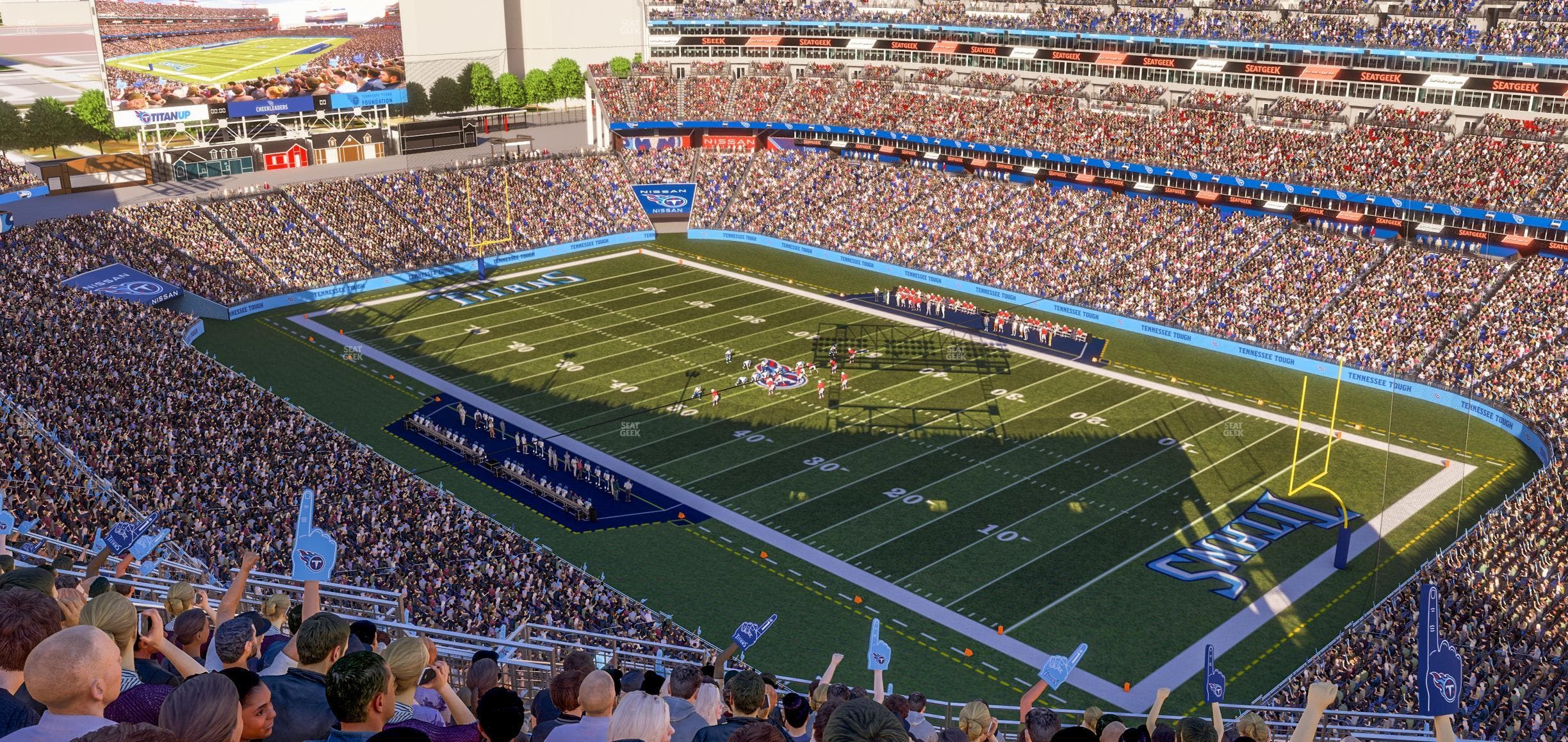 Nissan Stadium - Section Upper 328 Seat View