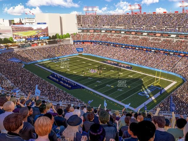 Nissan Stadium - Section Upper 328 Seat View