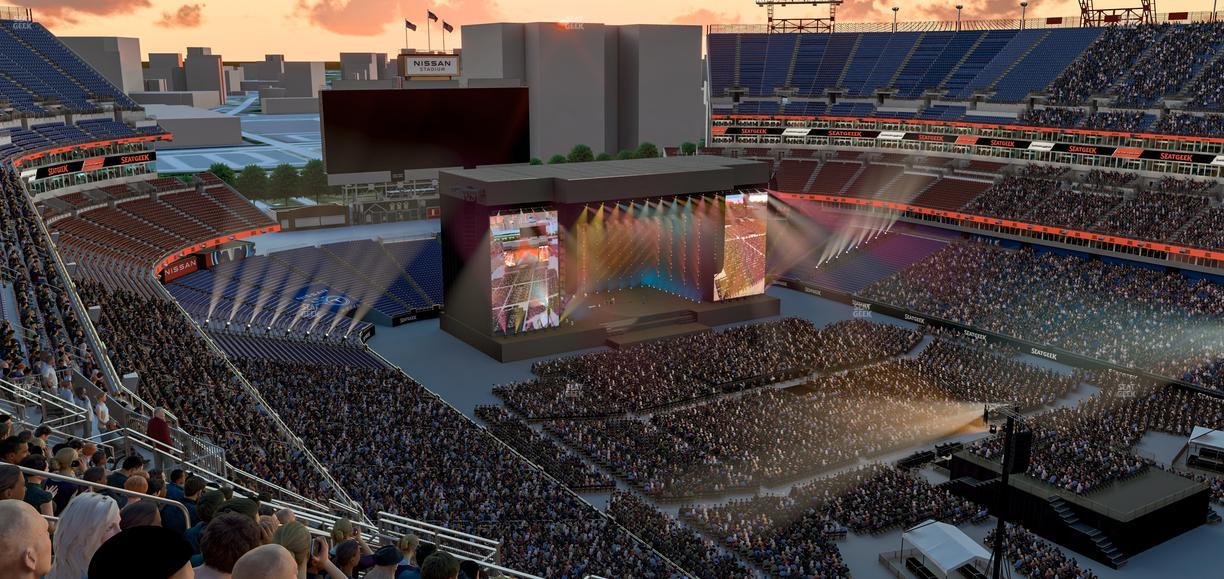 Nissan Stadium - Section Upper 328 Seat View