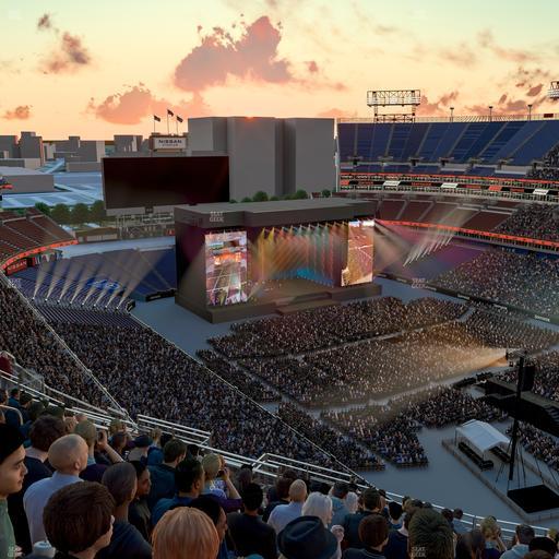 Nissan Stadium - Section Upper 328 Seat View