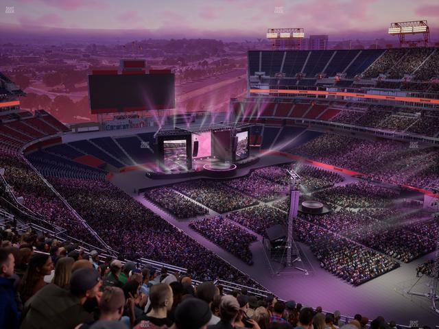 Nissan Stadium - Section Upper 328 Seat View