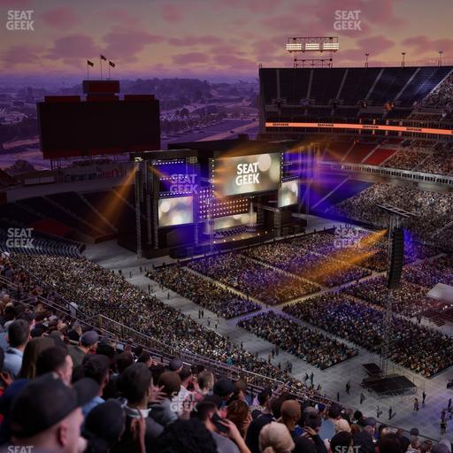 Nissan Stadium - Section Upper 329 Seat View