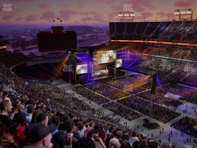 Nissan Stadium - Section Upper 329 Seat View