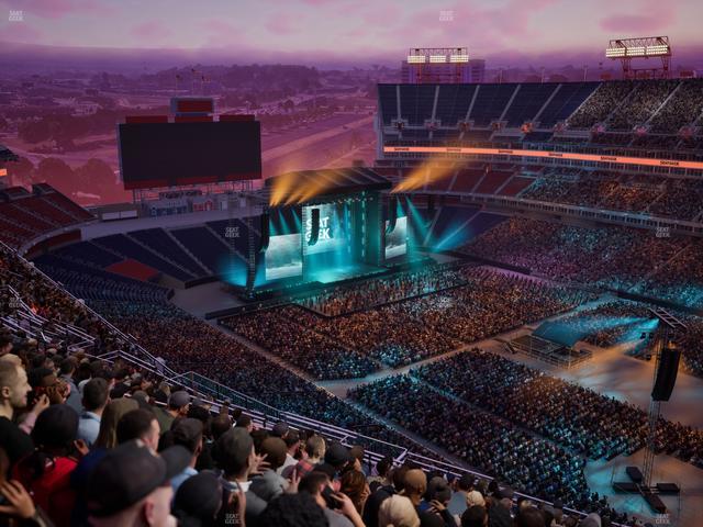 Nissan Stadium - Section Upper 329 Seat View