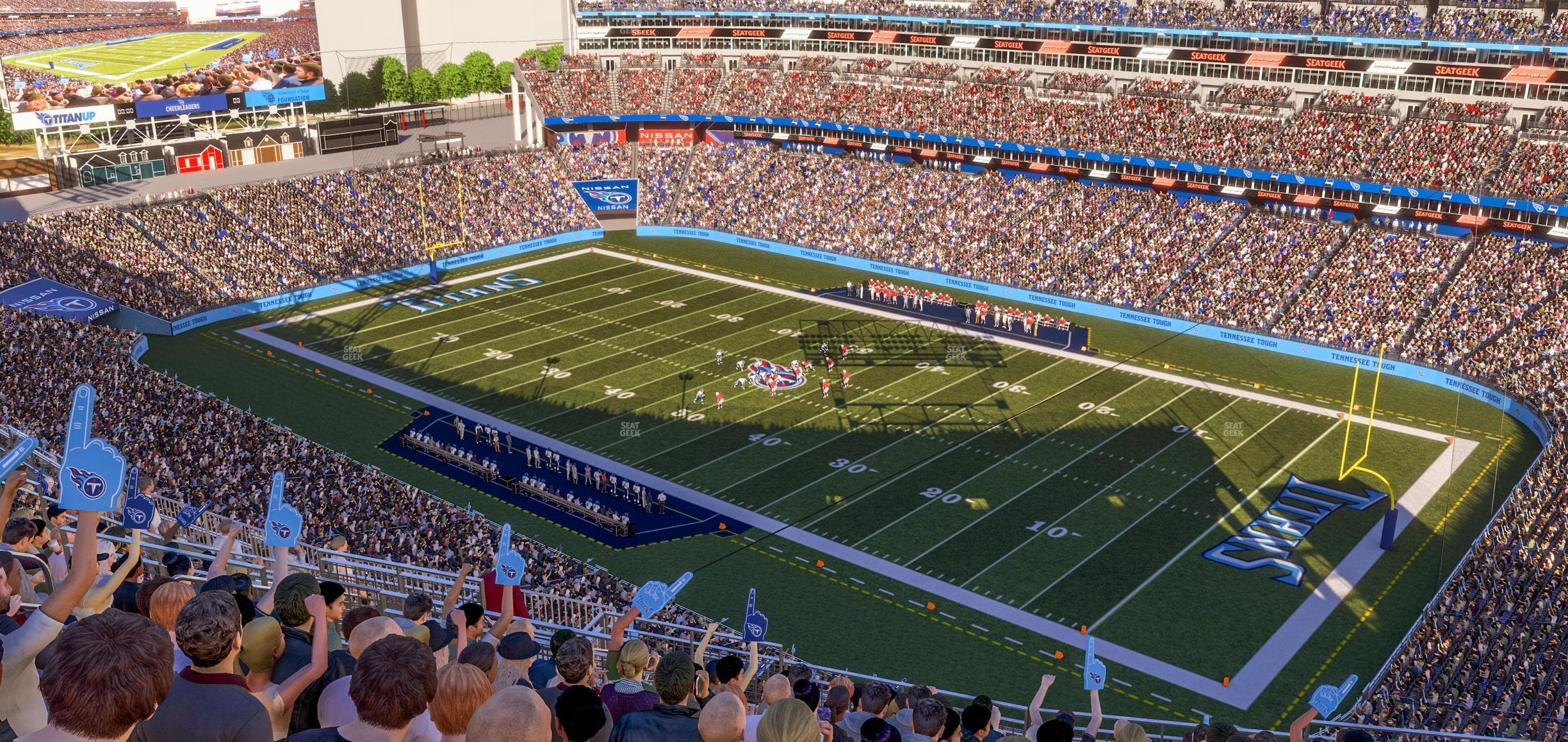 Nissan Stadium - Section Upper 329 Seat View