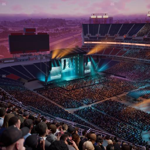 Nissan Stadium - Section Upper 329 Seat View
