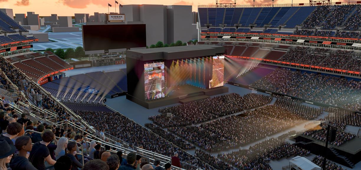 Nissan Stadium - Section Upper 329 Seat View