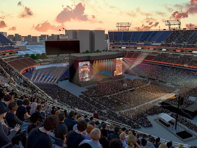 Nissan Stadium - Section Upper 329 Seat View