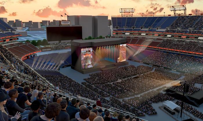 Nissan Stadium - Section Upper 329 Seat View