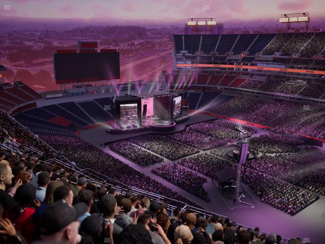 Nissan Stadium - Section Upper 329 Seat View