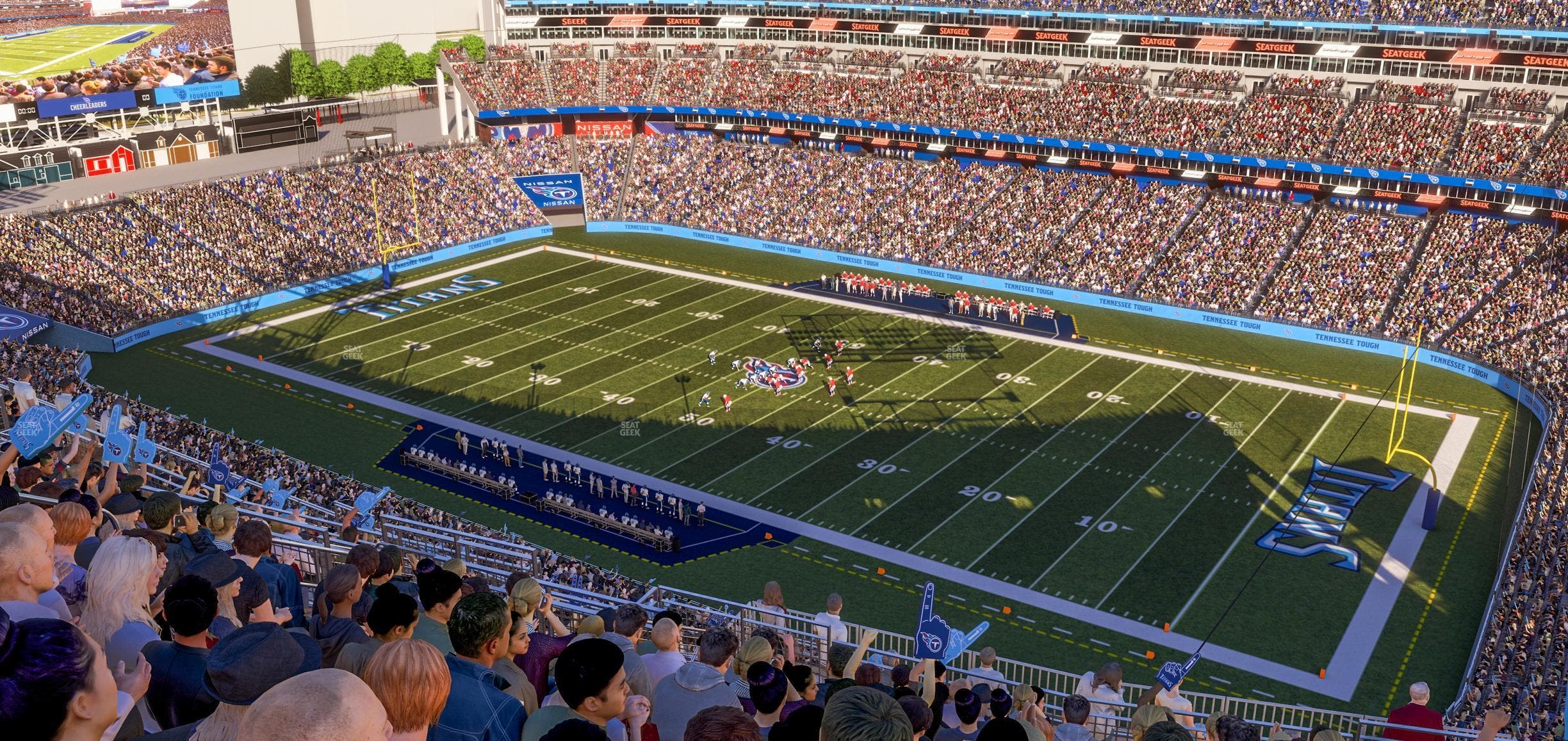 Nissan Stadium - Section Upper 330 Seat View
