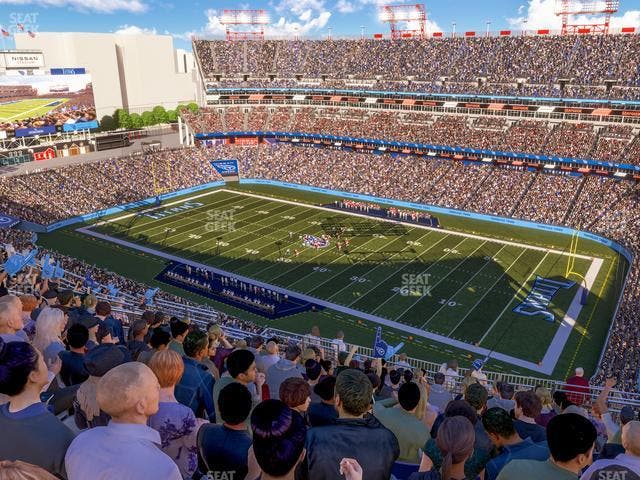 Nissan Stadium - Section Upper 330 Seat View